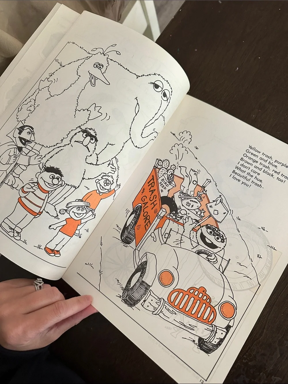 Vintage 1980s Sesame Street Colors & Shapes Activity Book